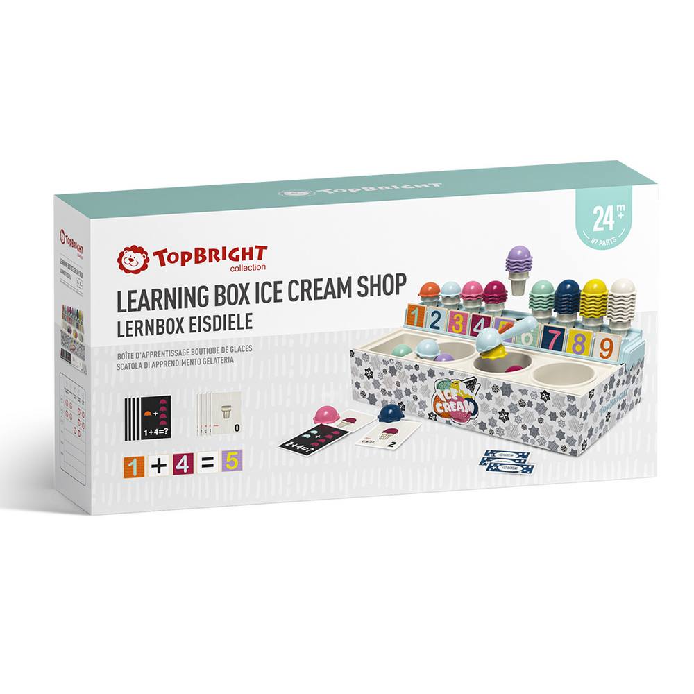 Top Bright Learning Box Ice Cream Shop