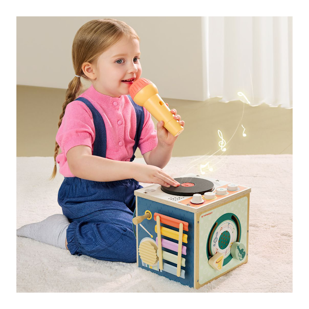 Top Bright Music Activity Cube