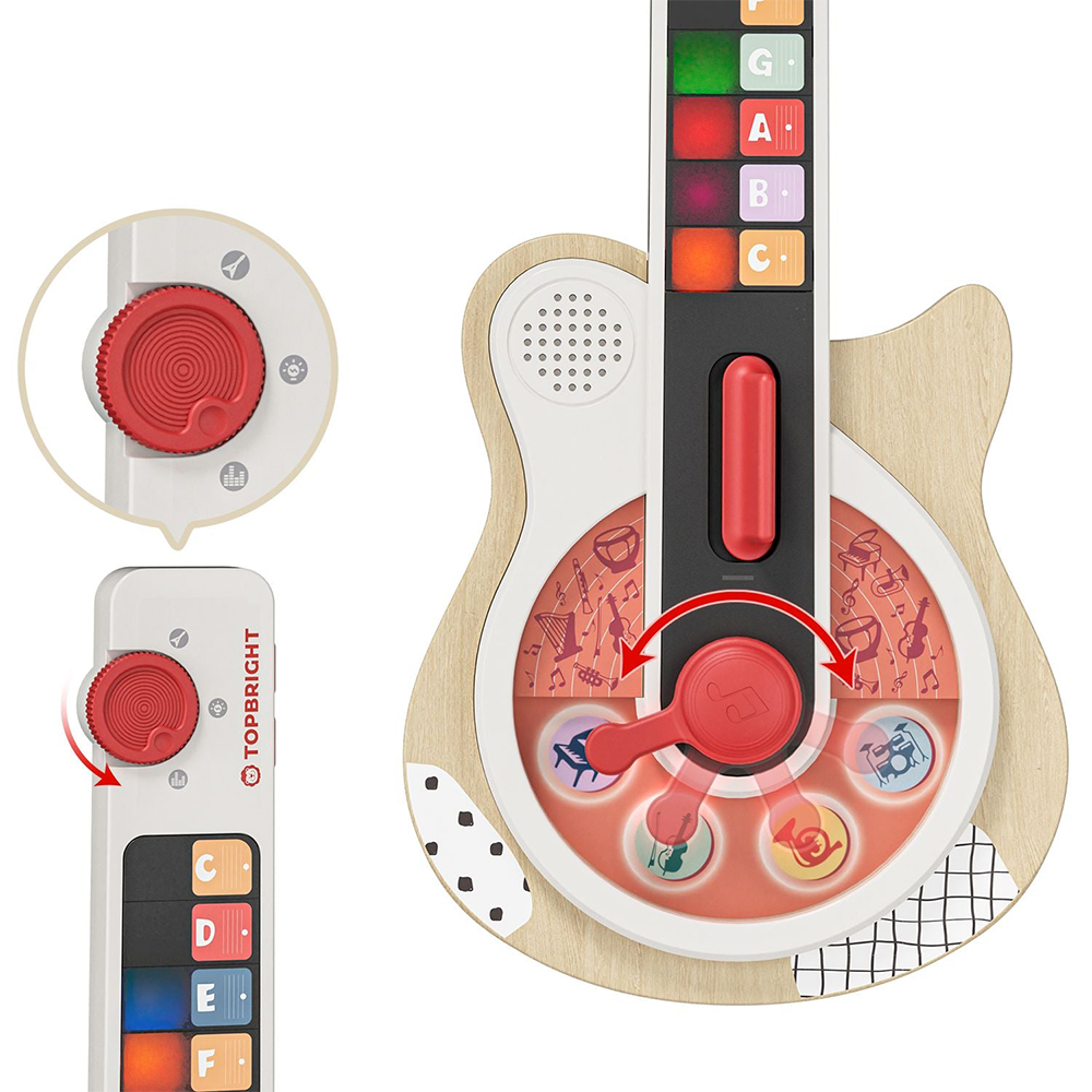 Top Bright Music Activity Guitar