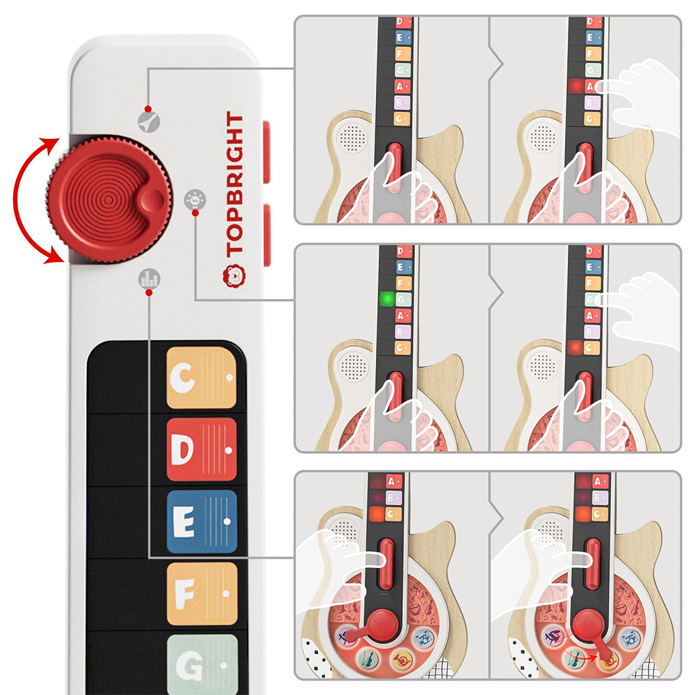 Top Bright Music Activity Guitar
