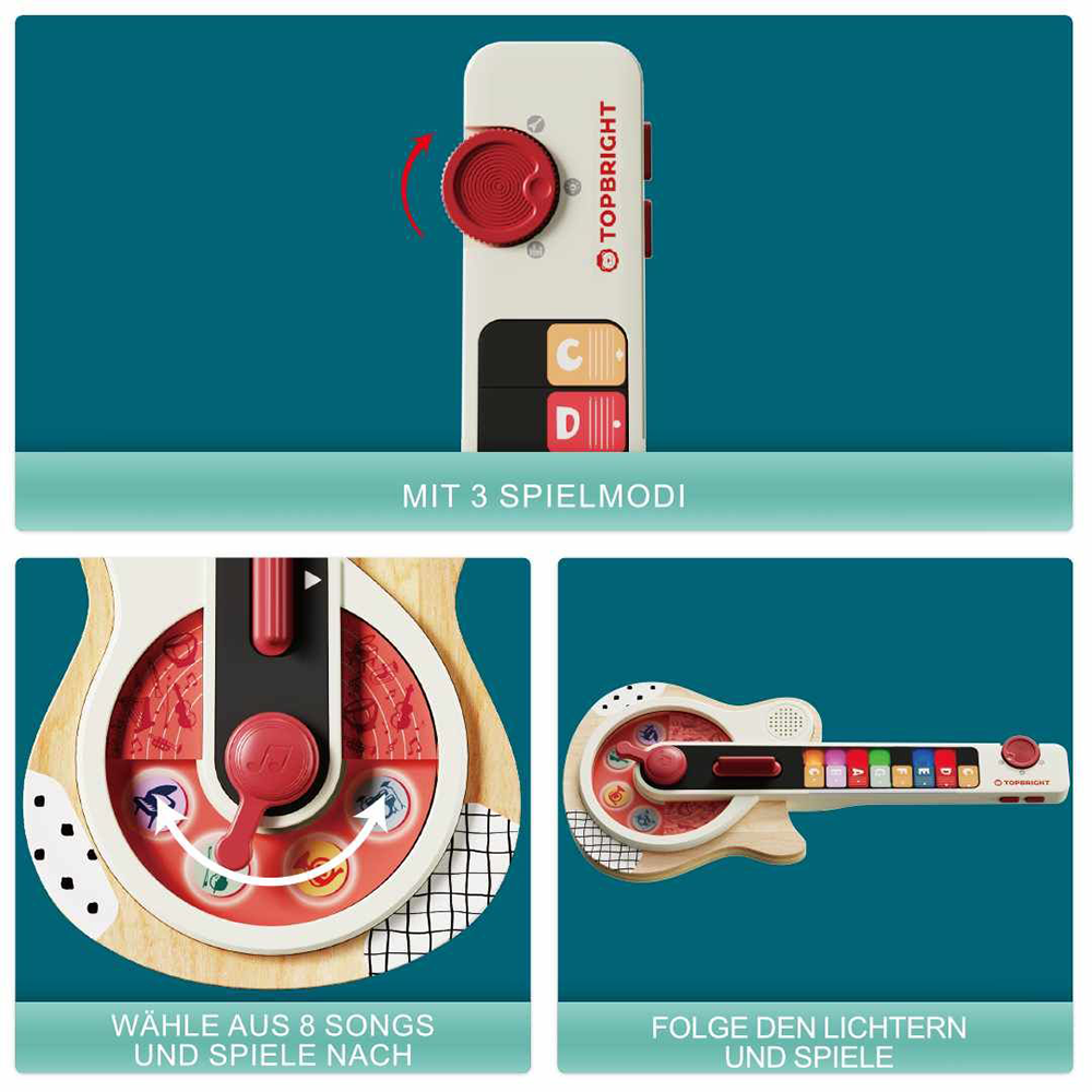 Top Bright Music Activity Guitar
