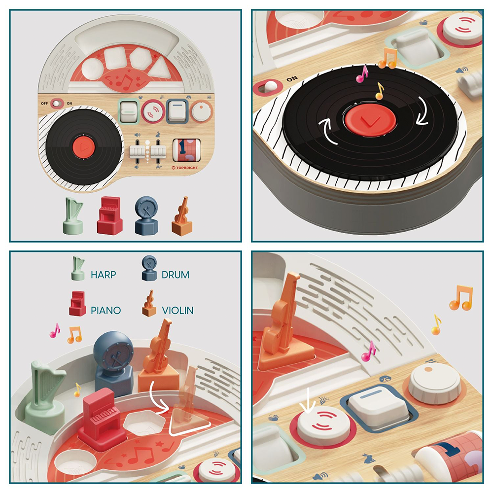 Top Bright Music Busy Board