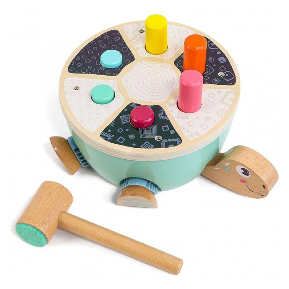 TOP BRIGHTTop Bright Ξύλινο Παιχνίδι Δραστηριοτήτων Hammer Game Turtlepapell.gr