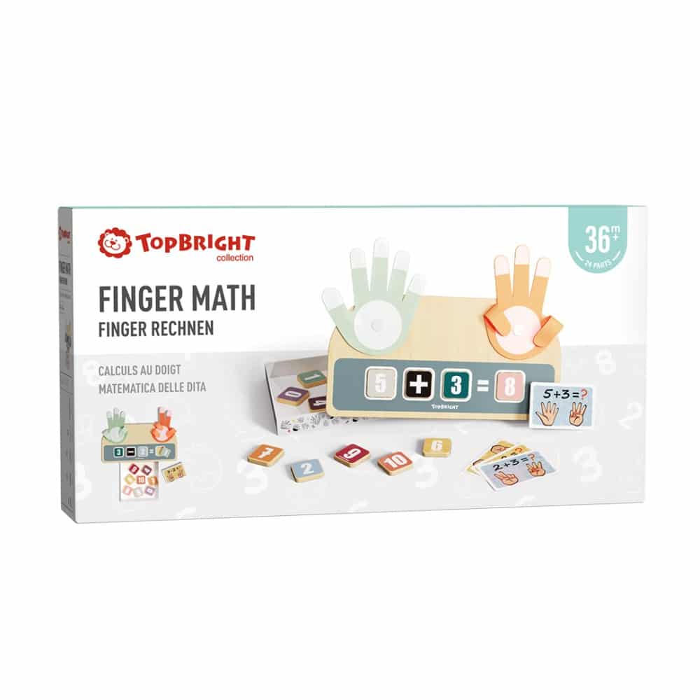 Top BrightTop Bright Ξύλινο Παιχνίδι Finger Mathpapell.gr