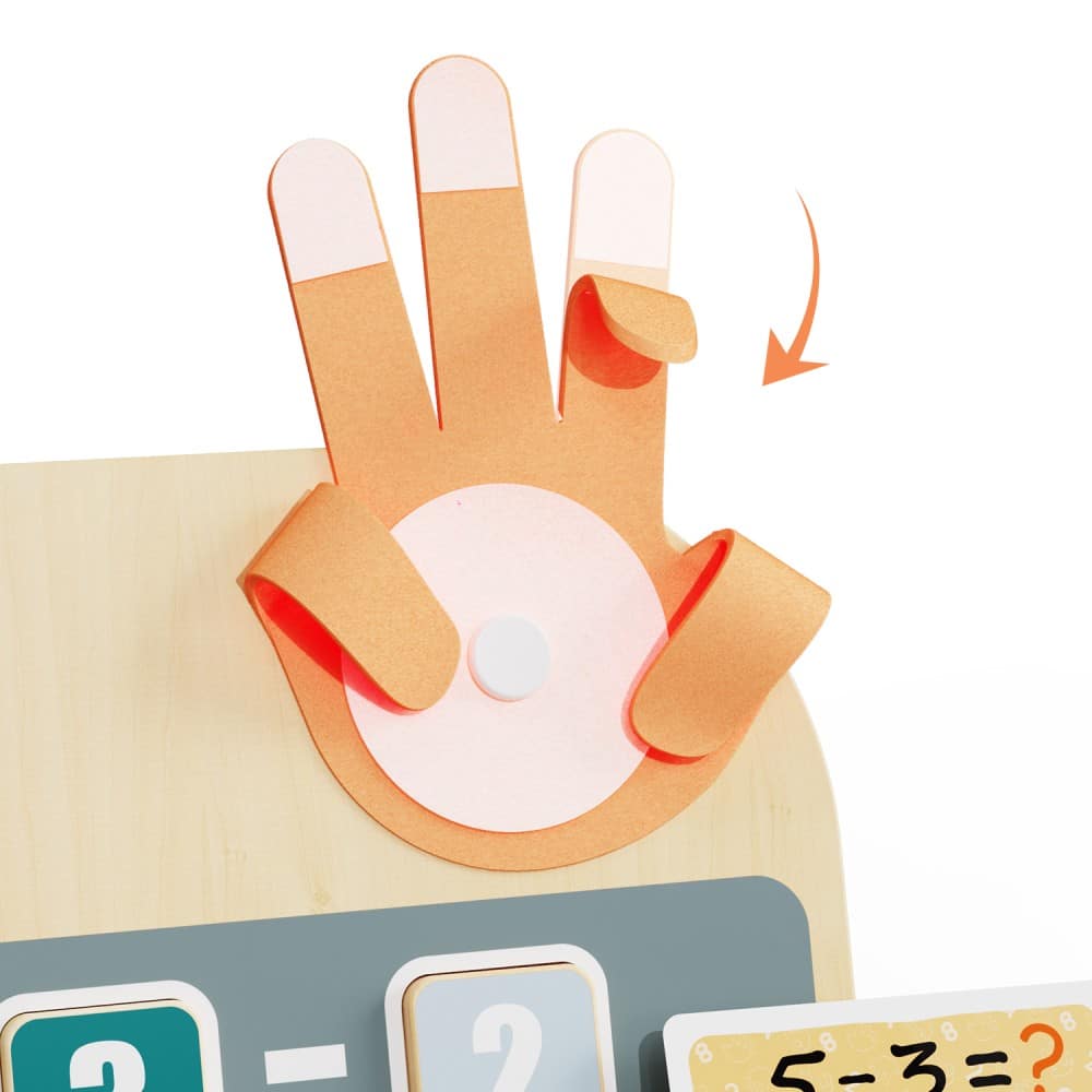 Top BrightTop Bright Ξύλινο Παιχνίδι Finger Mathpapell.gr