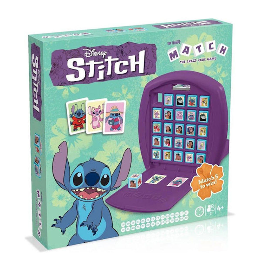 Top Trumps Επιτραπέζιο Παιχνίδι Disney Lilo & Stitch: Match The Crazy Cube Game 