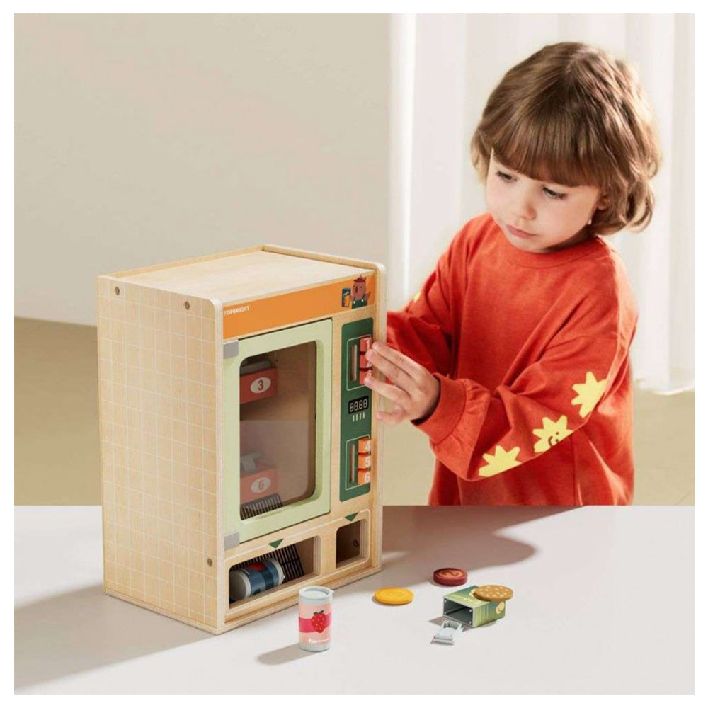 TopBright Gourmet Pretend Play Shop & Go Ξύλινος Αυτόματος Πωλητής