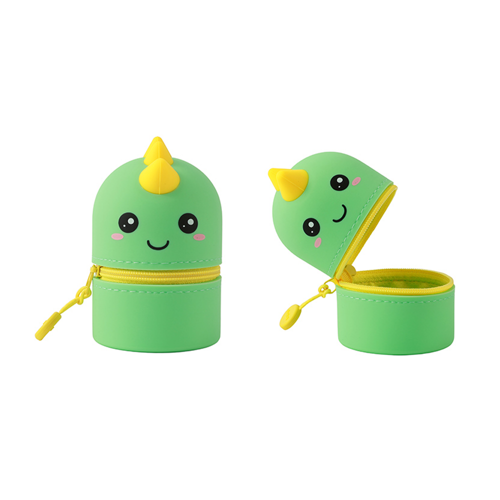 i-Total Mini Silicone Κασετίνα Dino 8,5 εκ