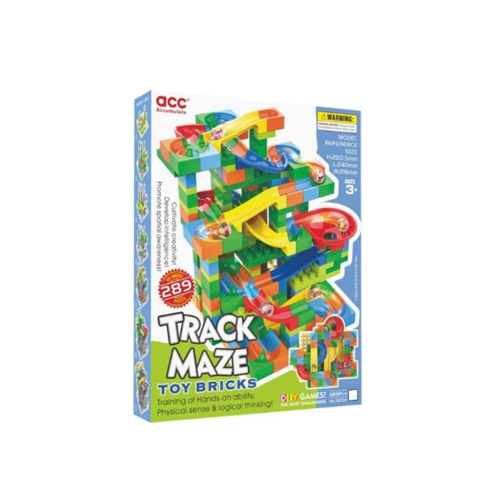 Τουβλάκια Κατασκευών Πίστα-Λαβύρινθος 289τμχ