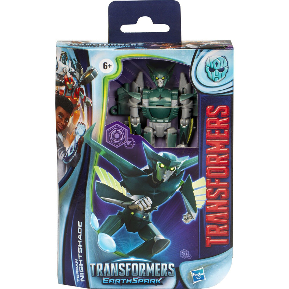 Hasbro Transformers Earthspark Deluxe Class Nightshade 