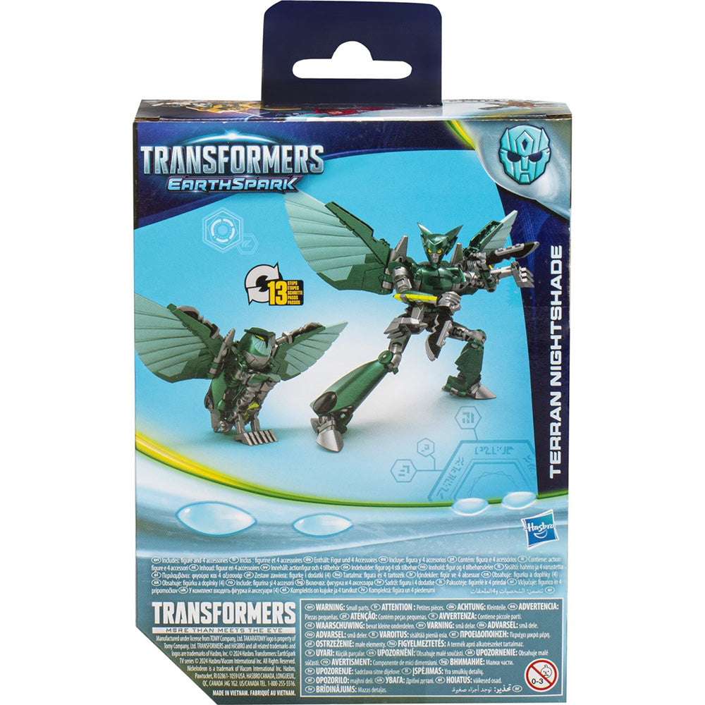 Hasbro Transformers Earthspark Deluxe Class Nightshade 