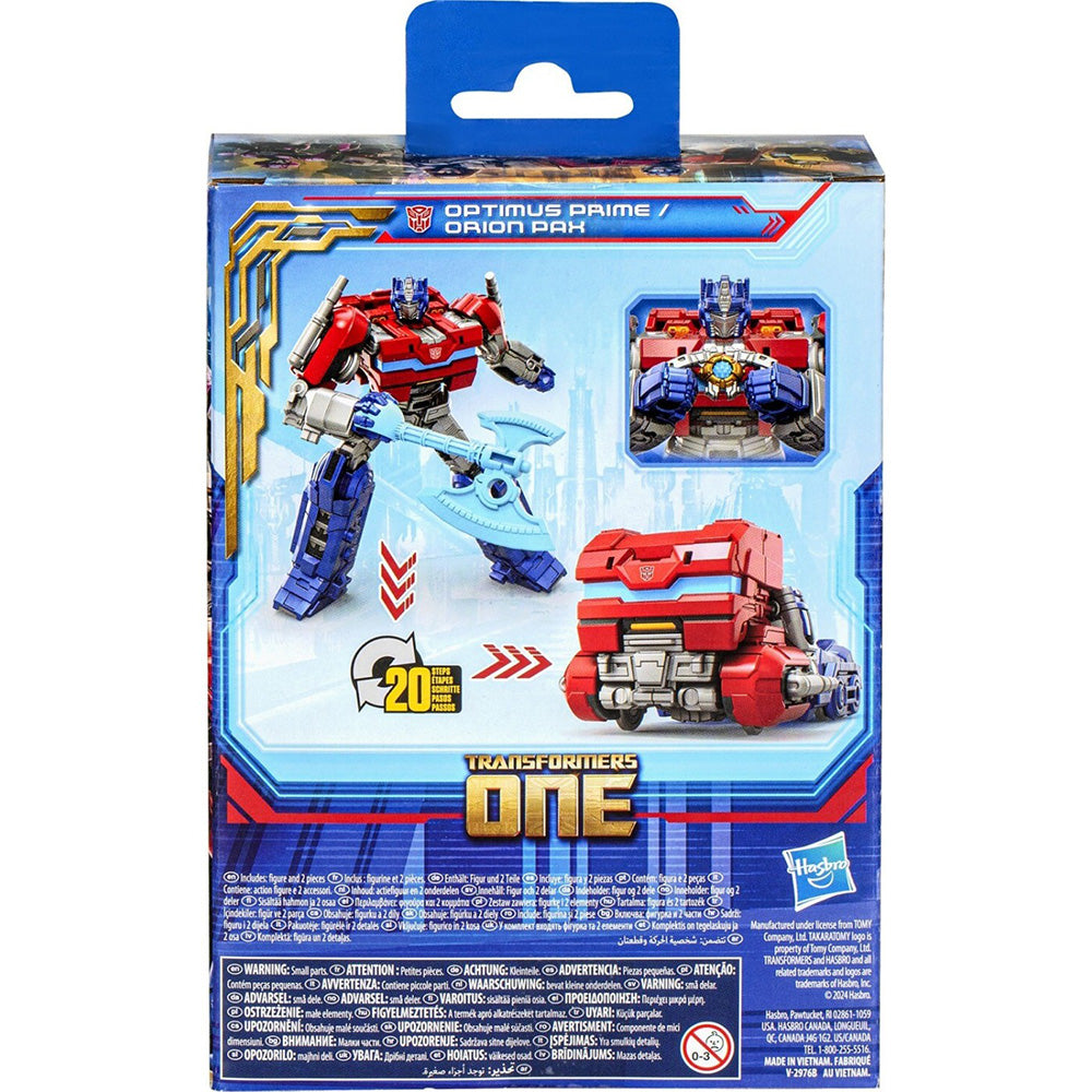 Hasbro Transformers One Changer Optimus Prime Orion Pax