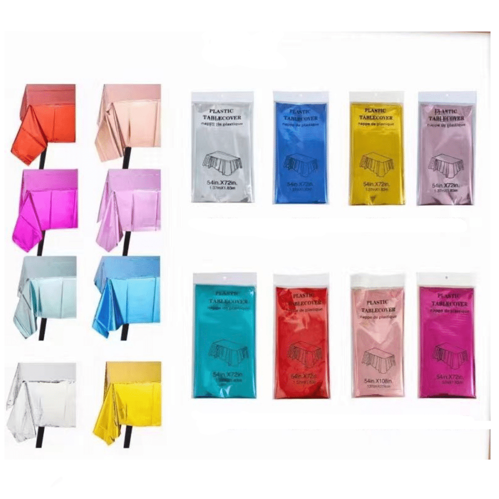 OEMΤραπεζομάντηλο Για Party Μεταλιζέ Διάφορα Χρώματα 1 Τμχpapell.gr