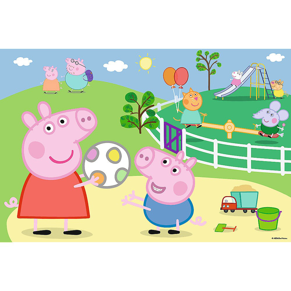 Trefl Puzzle Παιδικό Peppa Fun With Friends 60Τμχ