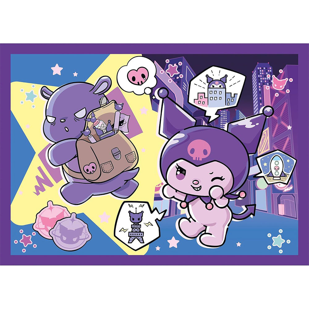 Trefl Puzzle Παιδικό Kuromi 4 in 1  (54/48/35/70Τμχ)