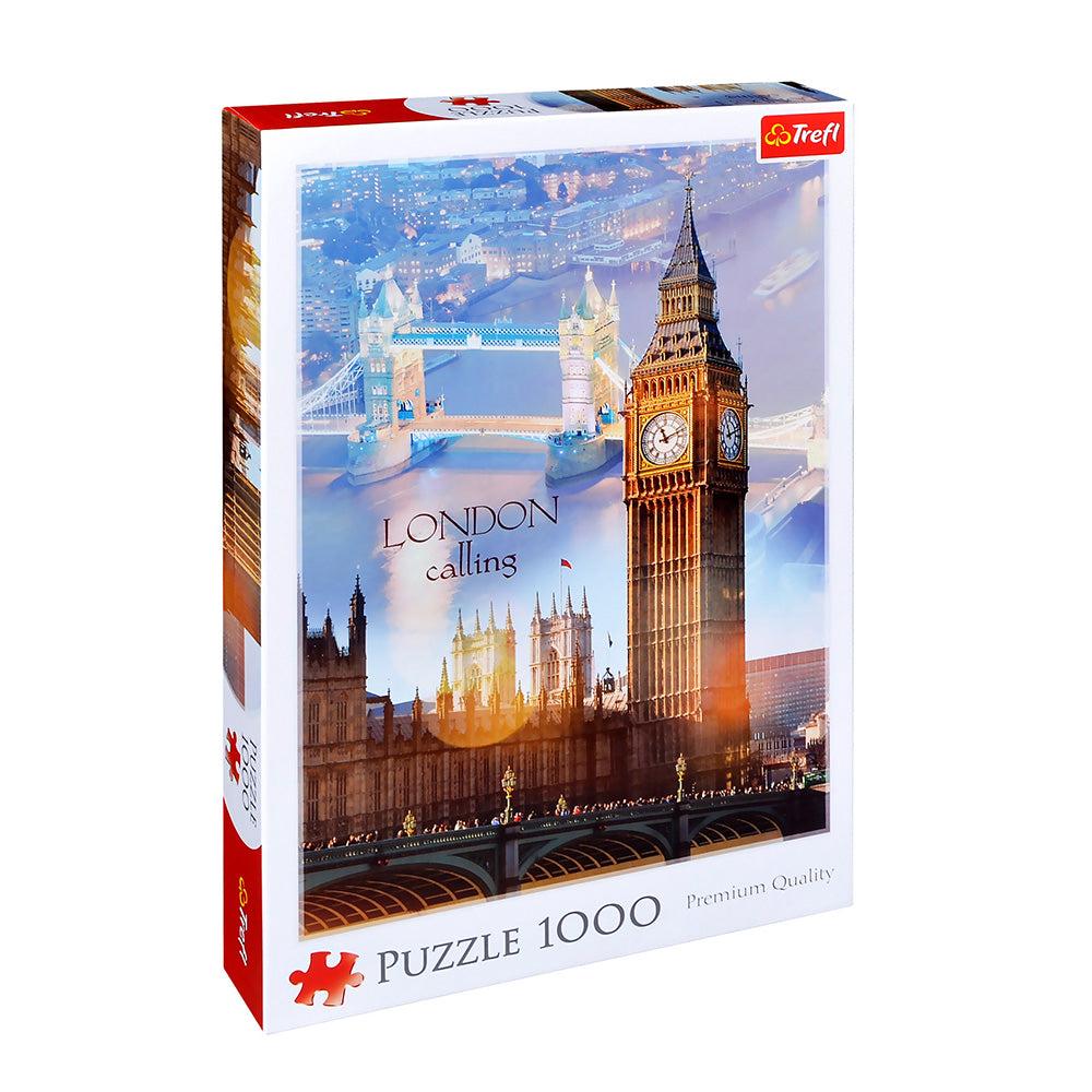 Trefl Puzzle London At Dawn 1000Τμχ