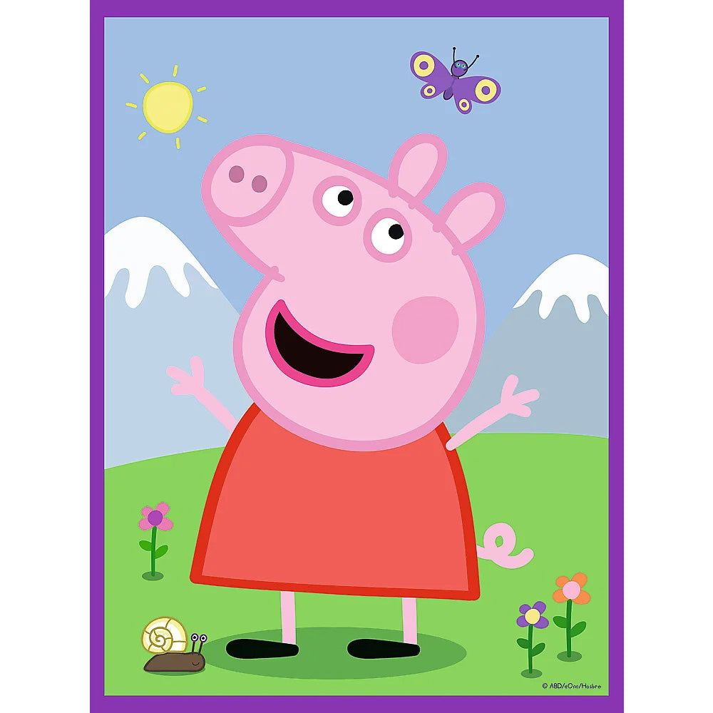 Trefl Puzzle Παιδικό Super Maxi Double-Sided, Peppa’s Good Day 10/10 Tμχ