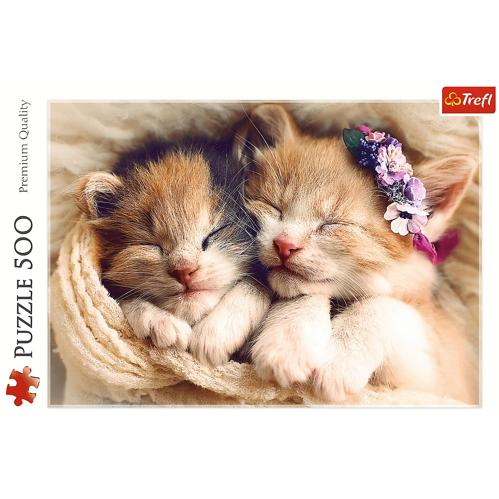 Trefl Puzzle Sleeping Kittens 500Τμχ