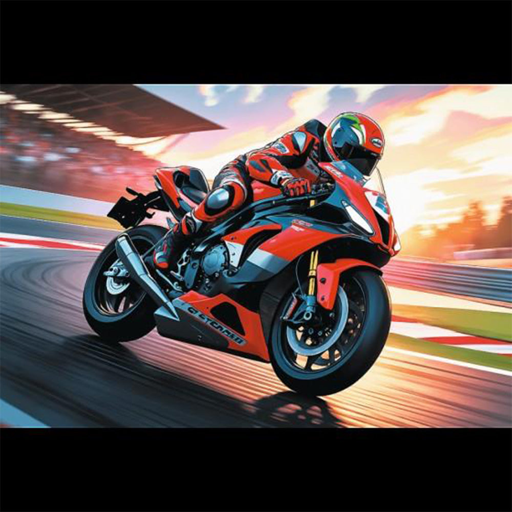 Trefl Puzzle Παιδικό Fast Motorbike 100Tμχ