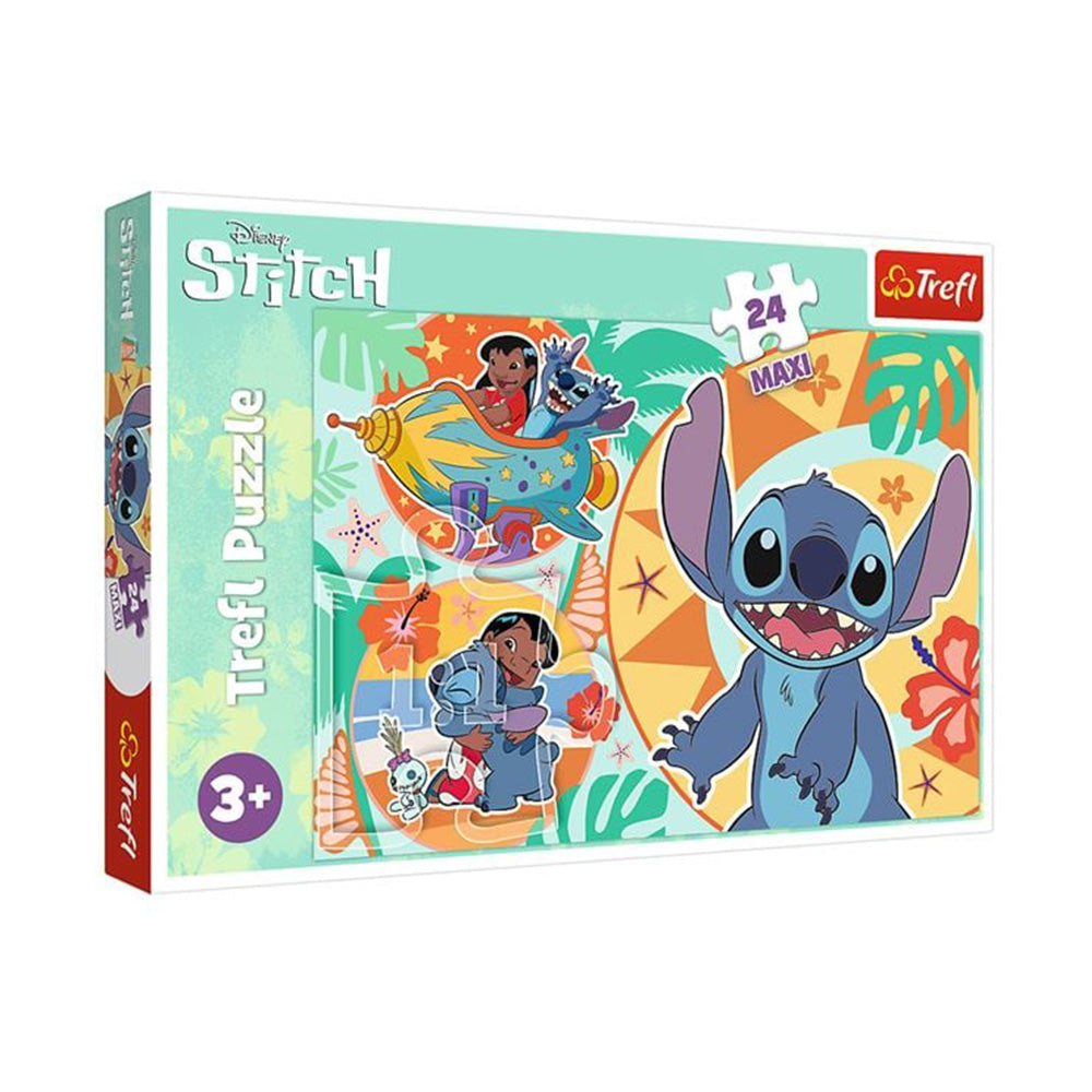 Trelf Puzzle Maxi 24 pcs Disney Lilo & Stitch