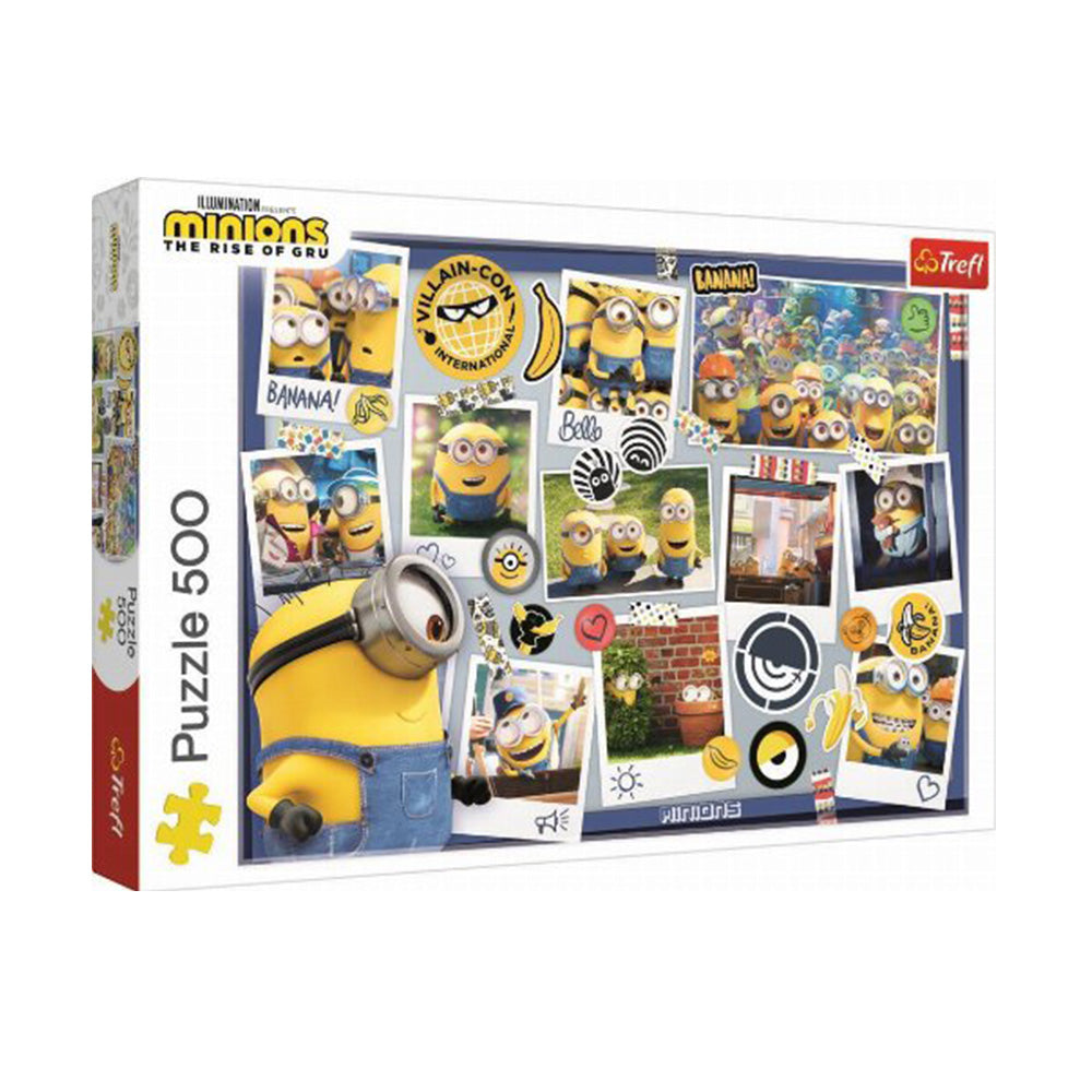 Trefl Puzzle Minions Crazy Photo 500Τμχ