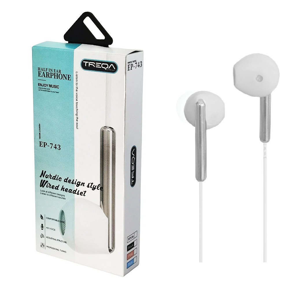 TREQATreqa Ακουστικό Τηλεφώνου  Ep-742 Pastel 1 Τμχpapell.gr