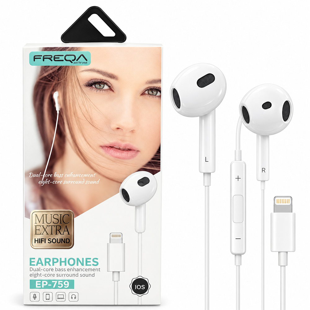 Treqa Earbuds Ακουστικά με Lightning για iPhone