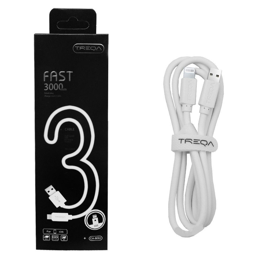 TREQATreqa Καλώδιο Φόρτισης IOS 3Mpapell.gr