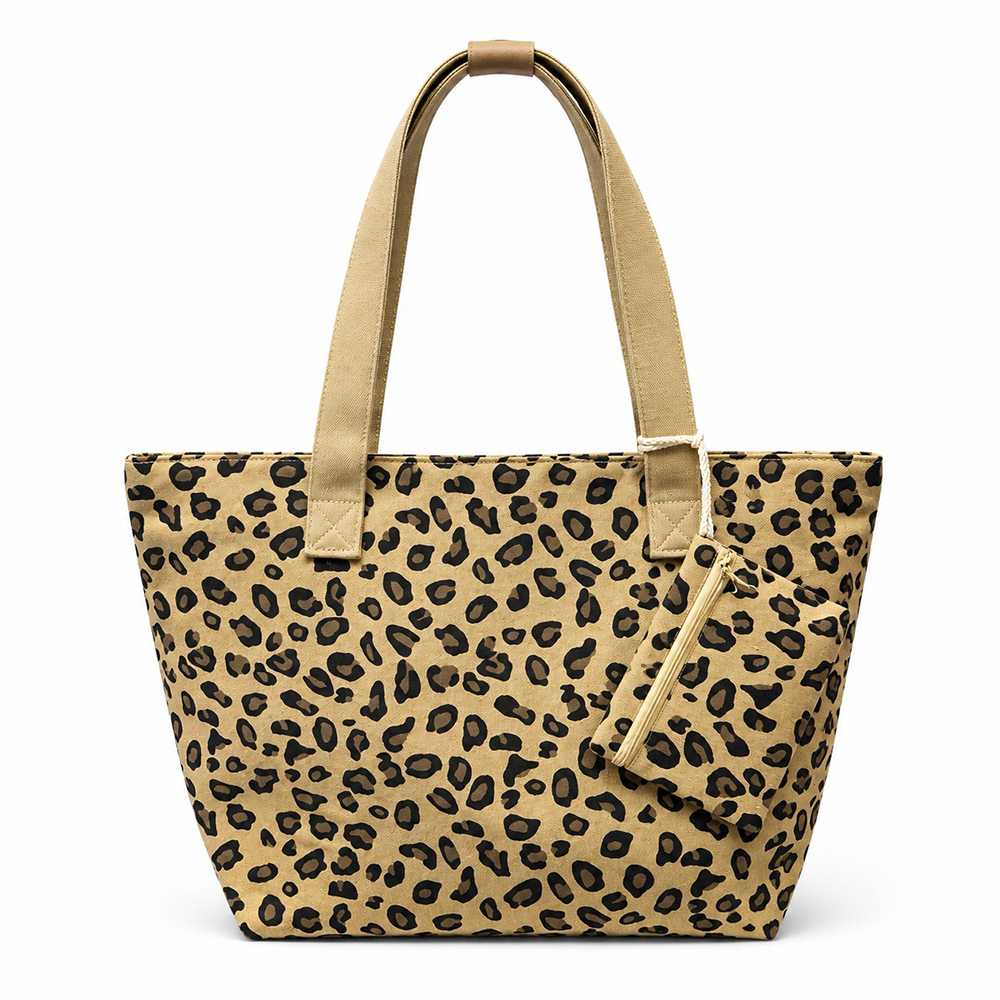 Τσάντα Θαλάσσης Leopard με Νεσεσέρ 57x37x17 εκ