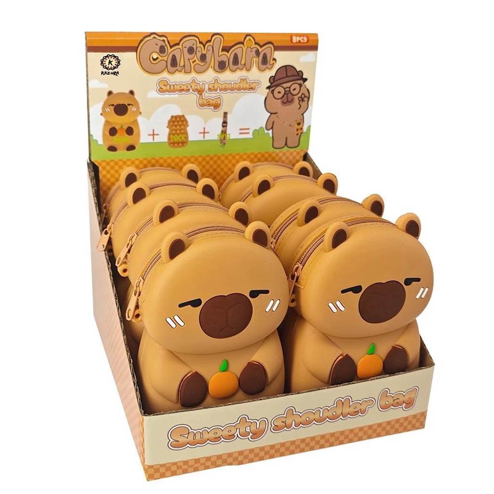 Τσαντάκι Ώμου Capybara Kazura 10x4.5x14εκ
