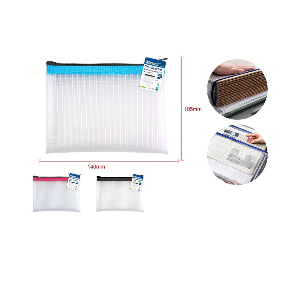 Διάφανο Τσαντάκι Zipper 14x10.5εκ