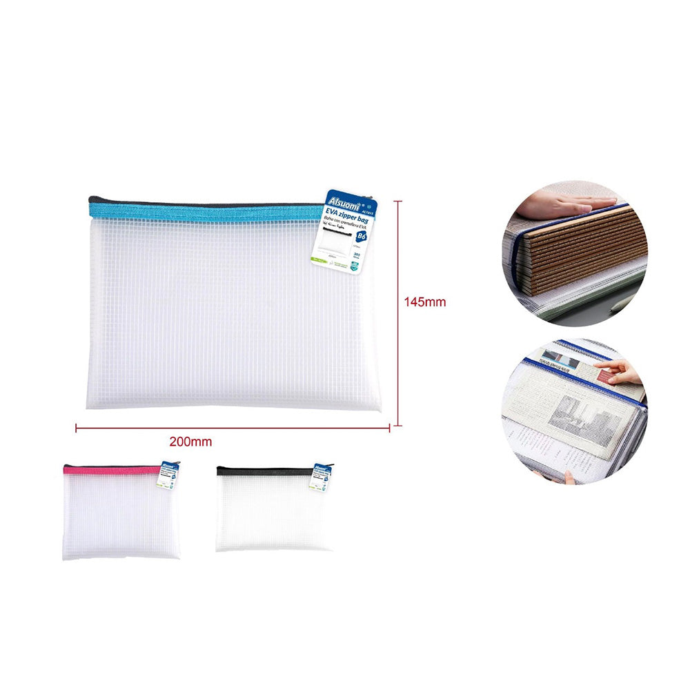 Διάφανο Τσαντάκι Zipper 20x14.5εκ – 1 Τεμάχιο
