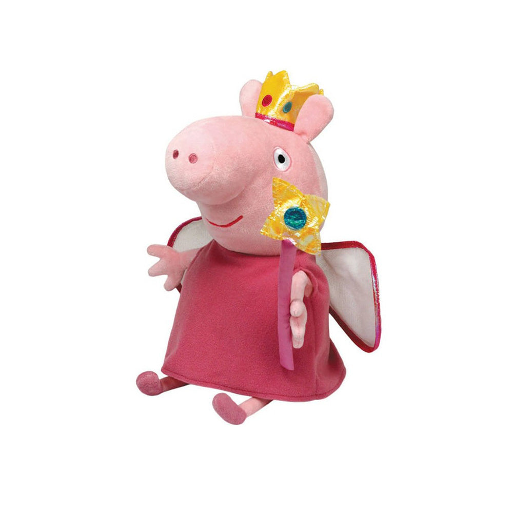 TY Beanie Babies Χνουδωτό Λούτρινο Peppa Pig Πριγκίπισσα 15εκ