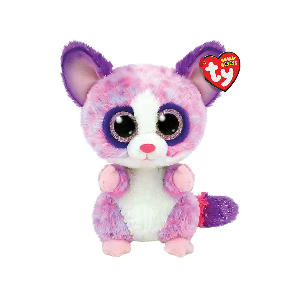 TY Beanie Boos Becca Χνουδωτό Μωρό Γαλάγος Ροζ 15εκ