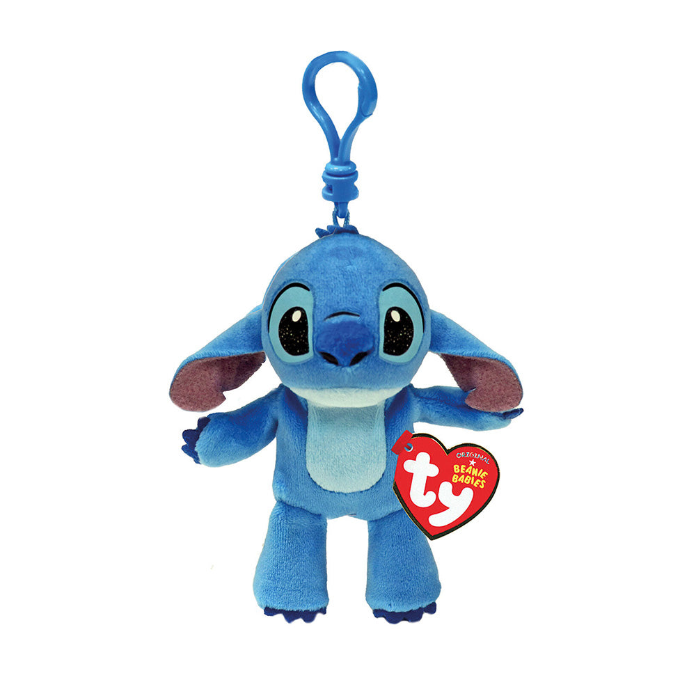 TY Χνουδωτό Μπρελόκ Beanie Babies Disney Stitch 8,5εκ