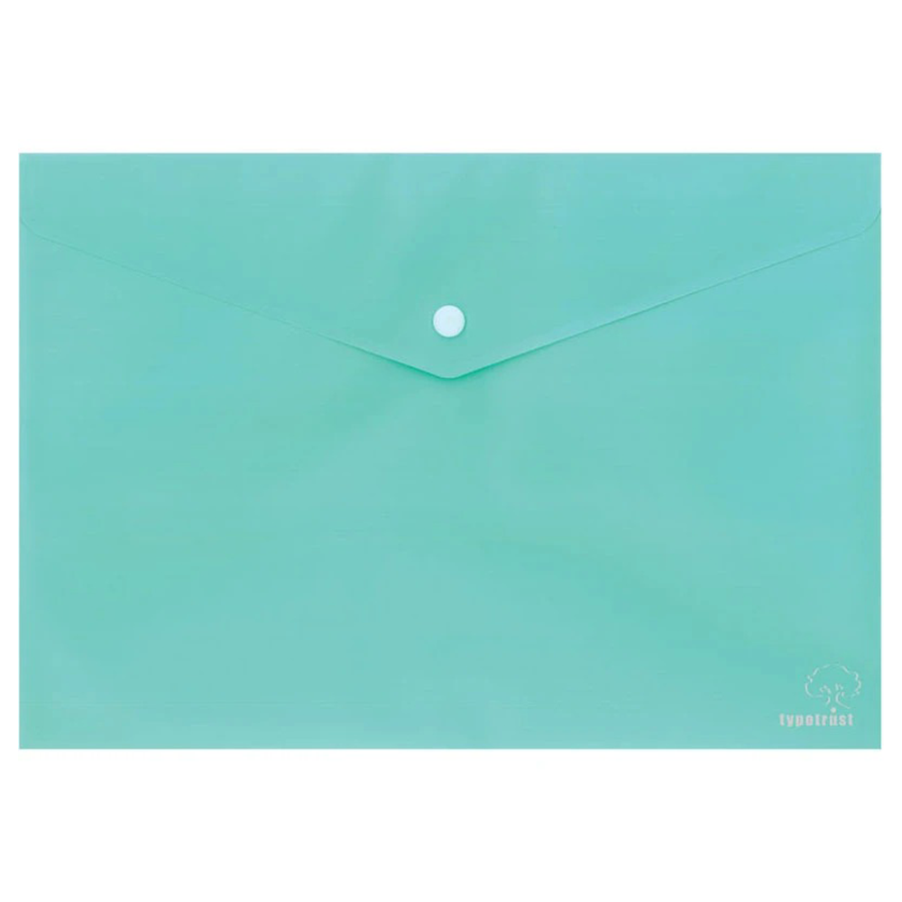 Typotrust Φάκελος με Κουμπί Α4 Pastel