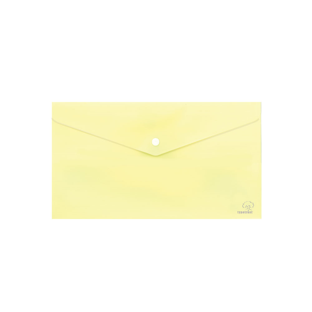 Typotrust Φάκελος με Κουμπί Eπιταγών Pastel
