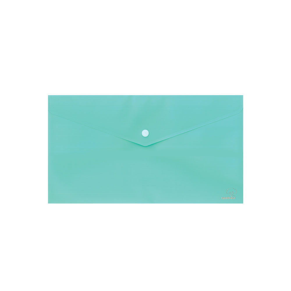 Typotrust Φάκελος με Κουμπί Eπιταγών Pastel