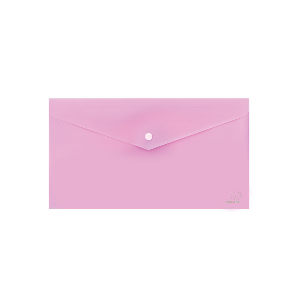 Typotrust Φάκελος με Κουμπί Eπιταγών Pastel
