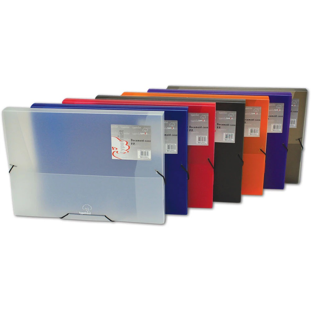 Typotrust Κουτί PP με Λάστιχο 25x35 εκ Ράχη 5 εκ