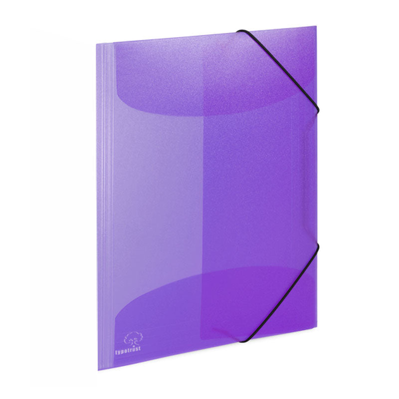 Typotrust Ντοσιέ Α4 με Λάστιχο PP 23x32 εκ
