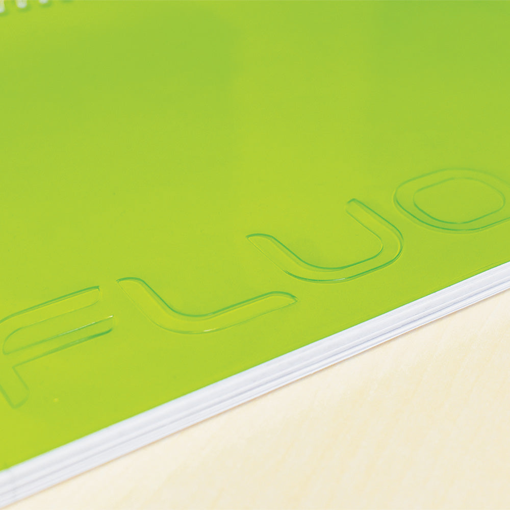 Typotrust Τετράδιο Σπιράλ Fluo Ριγέ 80 Φύλλων