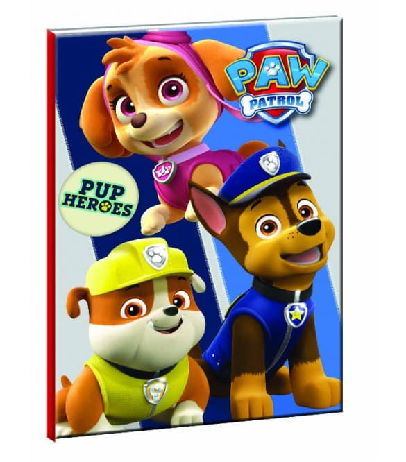 Τετραδιο Καρφιτσα Paw Patrol Pup Heroes