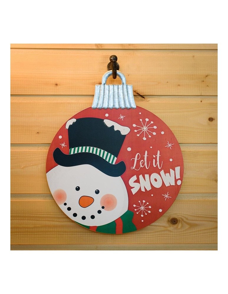 Ξυλινο Κρεμαστο Χριστουγεννιατικο Διακοσμητικο Μπαλα Μπαλα Με Γιορτινα Μηνυματα Σε 2 Σχεδια