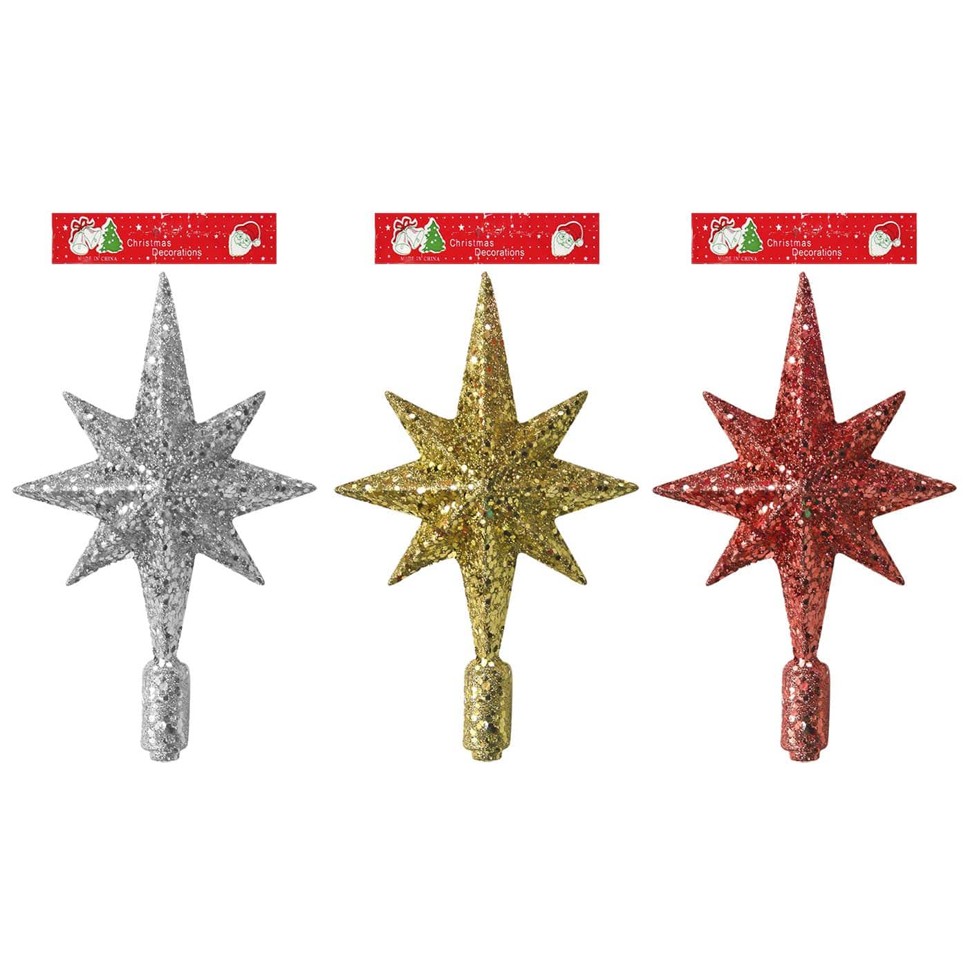 Κορυφη Πεφταστερι Glitter 25Cm