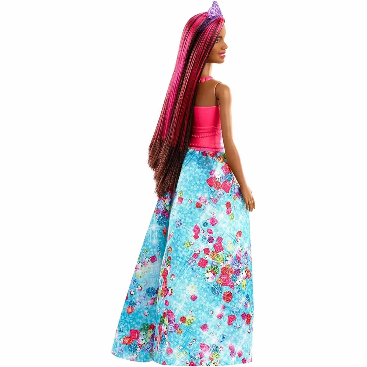 Mattel Barbie Dreamtopia Κουκλα Πριγκιπισσας Μελαχρινη Σκουρο Δερμα
