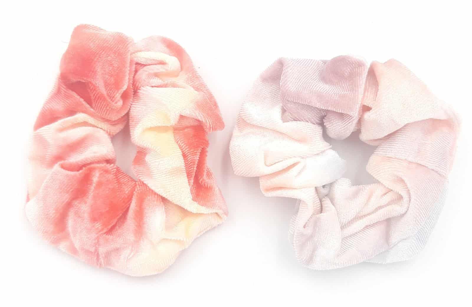 Σουρες Μαλλιων Βελουτε Πολυχρωμες 2 Τμχ