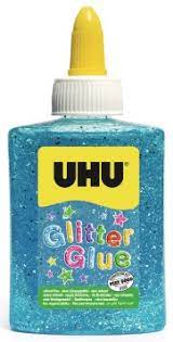 Uhu Glitter Glue Γαλαζιο 90G