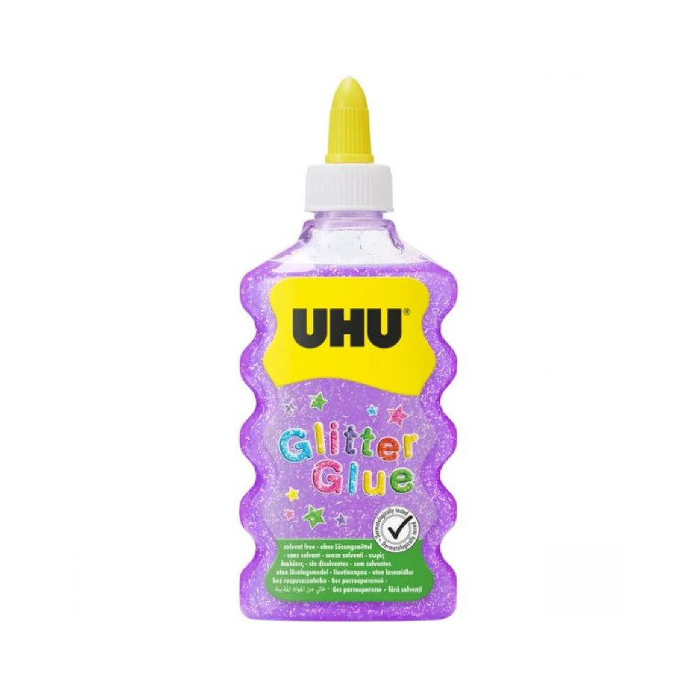 Uhu Glitter Glue Μωβ 177 ml