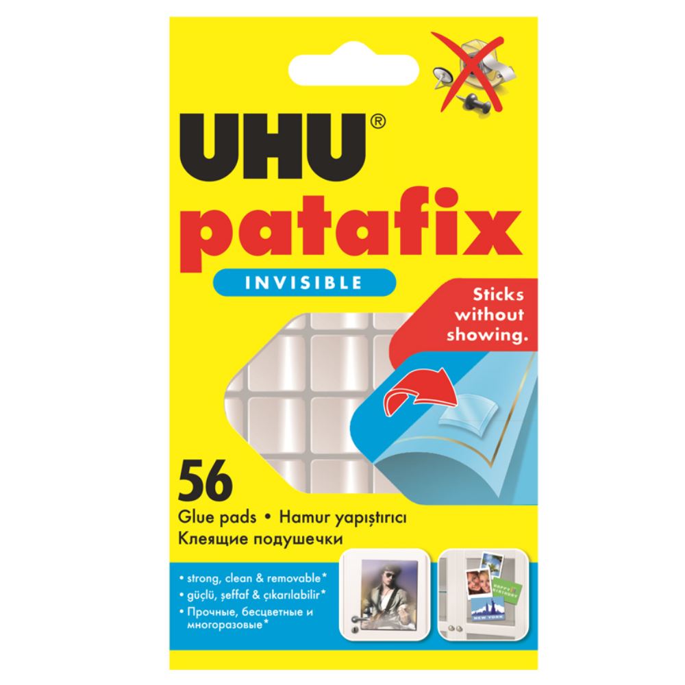 UhuUhu Patafix Transparent 56 Αυτοκολληταpapell.gr
